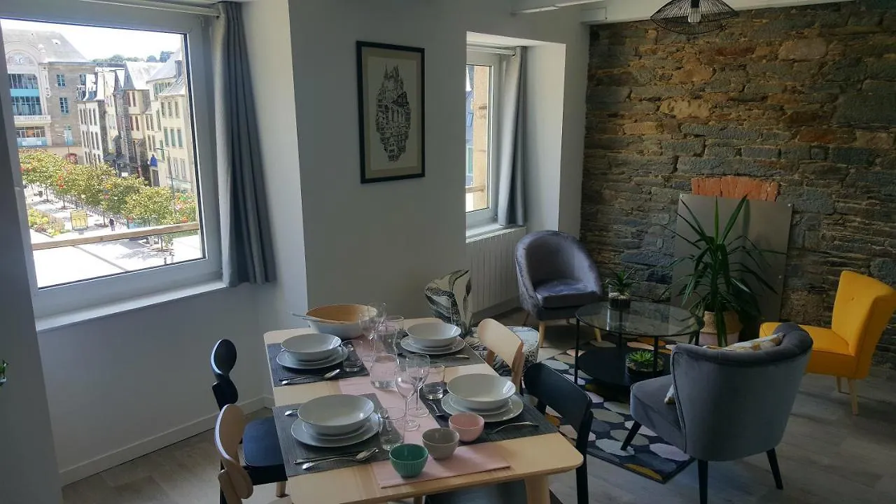Les Appartements De Viarmes Et De Guernisac Morlaix 0*,  Francia